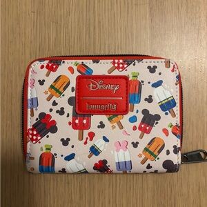 Loungefly Disney Popsicle Pattern Wallet